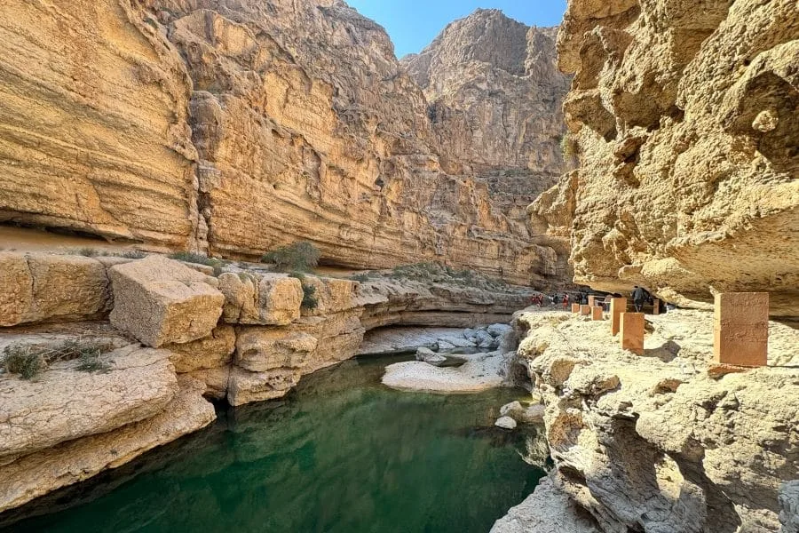 Wadi Shab Canyon Excursion